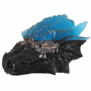 Orgonite Draken Schedel Blauw-Zwart