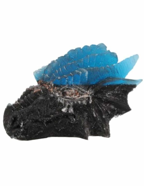 Orgonite Draken Schedel Blauw-Zwart