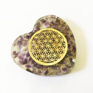 Orgonite Hart van Amethist