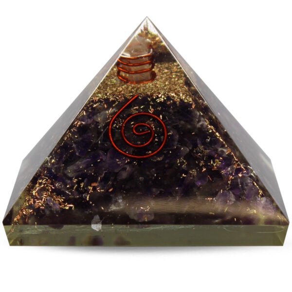 Orgonite Piramide Amethist (40 mm)