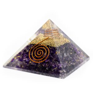 Orgonite Piramide Amethist (40 mm)