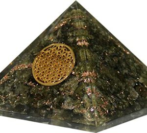 Orgonite Piramide Epidoot - Flower of Life - (60 mm)