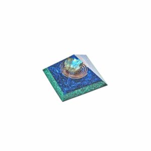 Orgonite Piramide Labradoriet - Cheops - (70 mm)