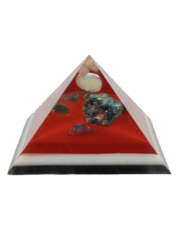 Orgonite Piramide Opaliet Apatiet