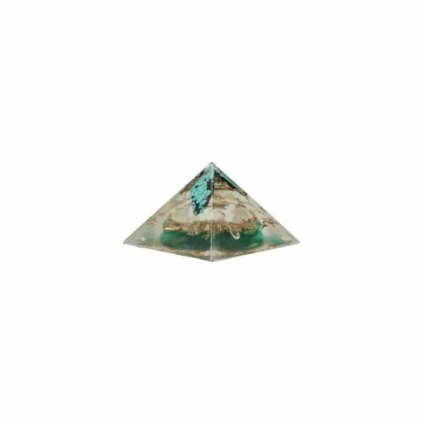 Orgonite Piramide Turkoois (80 mm)