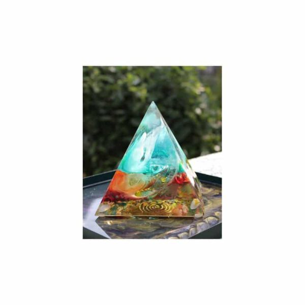 Orgonite Piramide "Ocean"