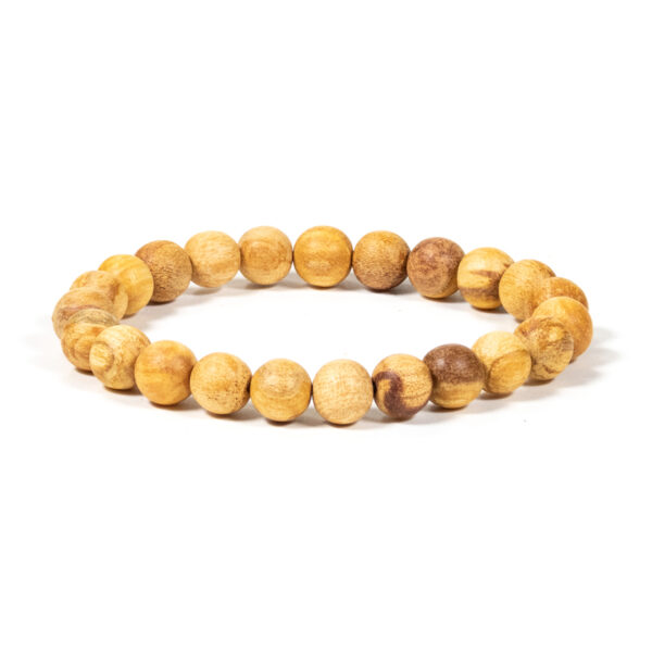 Palo Santo Armband ronde Kralen M Elastisch