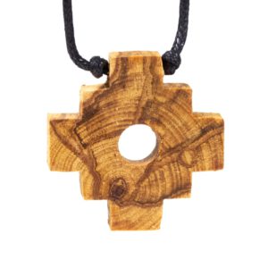 Palo Santo Ketting Chakana Inca Kruis