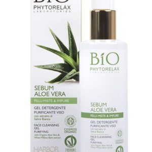 Phytorelax Sebum Aloe Vera Gel Purifying Face Cleansing Gel (200 ml)