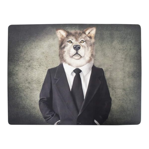 Placemats Mr. Wolf (Set van 4)