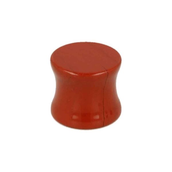 Plug Oorpiercing Jaspis Rood (12 mm)