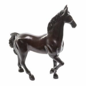 Polystone Beeld van Paard (17 x 17 cm)