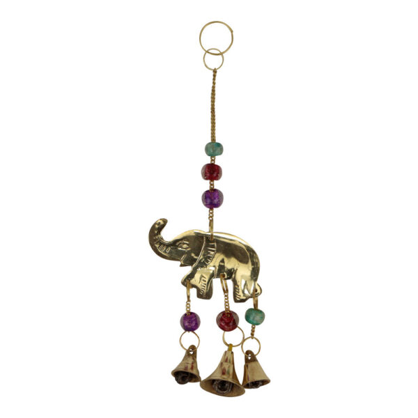 Raamdecoratie Olifant Messing (20 x 7 cm)