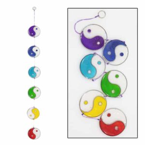 Raamdecoratie Yin Yang 6 Kleuren