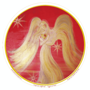 Raamsticker Angel of Hope