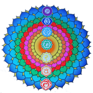 Raamsticker Chakra Healing 14cm