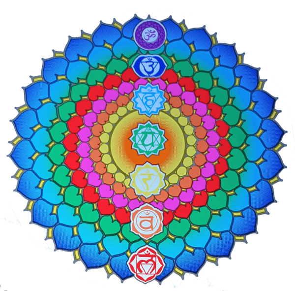 Raamsticker Chakra Healing 14cm