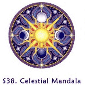 Raamsticker Hemelse Mandala