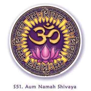 Raamsticker Om Namah Shivaya