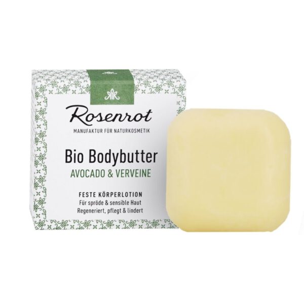 Rosenrot Organic Body Butter Avocado & Verveine - 70 gram