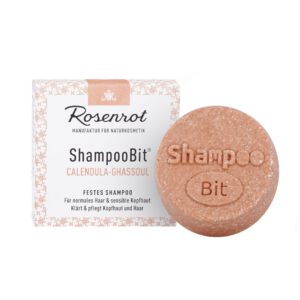 Rosenrot Shampoo blok Calendula-Ghassoul - 60 gram
