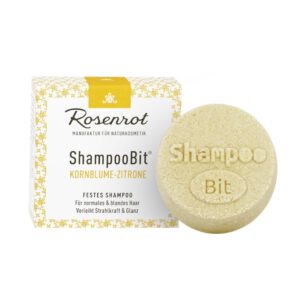 Rosenrot Solid Shampoo Korenbloem Citroen - 60 gram
