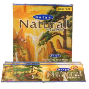 SATYA Wierook Natural Agarbatti (12 pakjes)