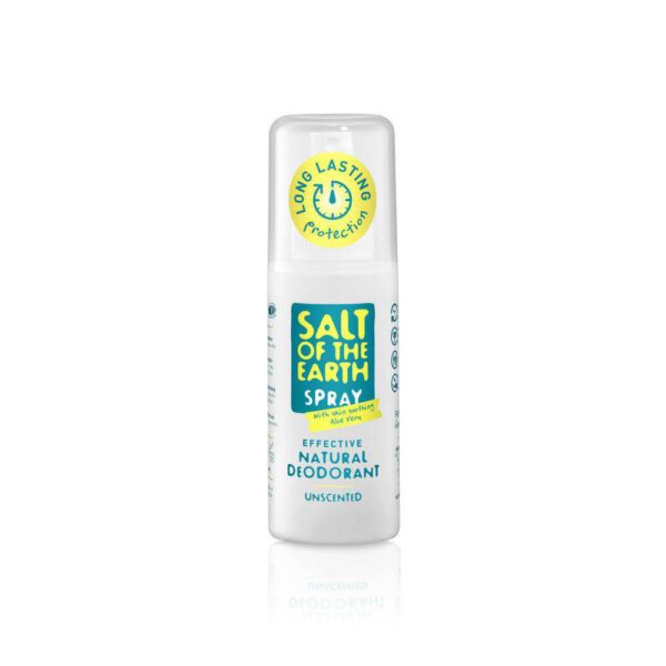 Salt of the Earth Vegan Ongeparfumeerde Deodorant Spray (100 ml)
