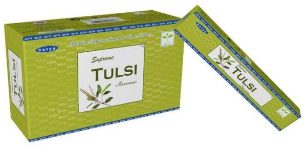 Satya Wierook Supreme Tulsi (12 pakjes van 15 gram)