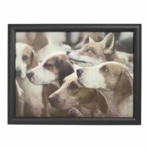 Schootkussen - Laptray - Foxhounds (43 x 33 cm)