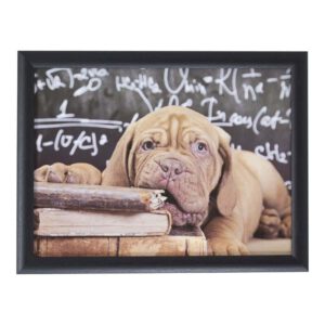 Schootkussen - Laptray - Hond Bord Humor (43 x 33 cm)