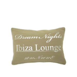 Sierkussen Ibiza Dream Nights Beige (45 x 30 cm)