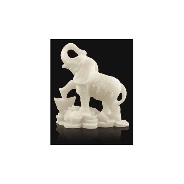 Sneeuwkwarts Beeldje Olifant Rijkdom (9 cm)