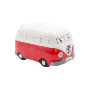 Spaarpot Keramiek Autobus Rood (9 cm)