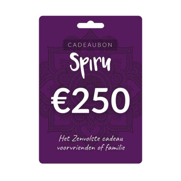 Spiru Cadeaukaart €250