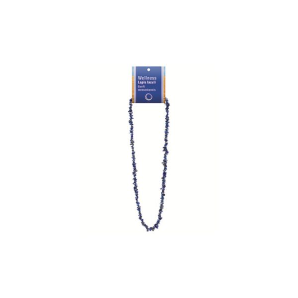 Splitketting Lapis Lazuli - met Uitleg Kaartje