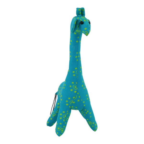 Stoffen Giraffe Roze/Turquoise Small