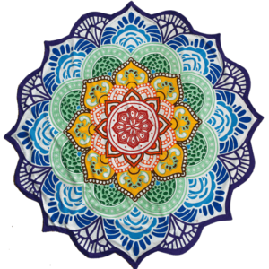 Strandlaken Zeven Chakra&apos;s Mandala