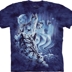 T-Shirt Mountain Artwear Find 10 Wolves L