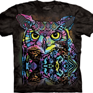 T-Shirt Mountain Artwear Russo Owl L