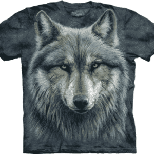 T-Shirt Mountain Artwear Warrior Wolf L