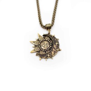 Talisman Solar & Celestial Ketting Goudkleurig