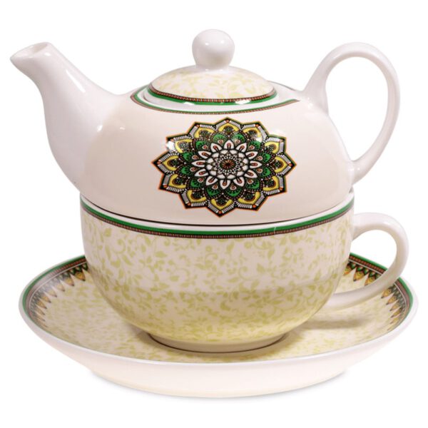 Tea for One Mandala Groen