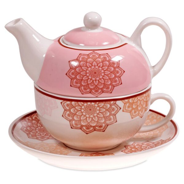 Tea for One Mandala Roze