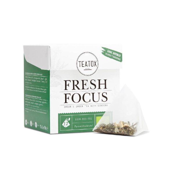 Teatox Vegan Thee Fresh Focus (12 x 2 gram)