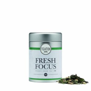 Teatox Vegan Thee Fresh Focus Green Tea Gingko (70 gram)