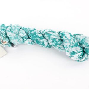 Tie Dye Sjaal (Turquoise/Wit)