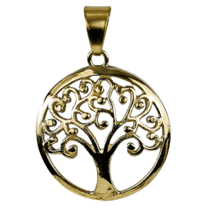 Tree of Life Hanger Messing Goudkleurig