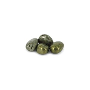 Trommelstenen Pyriet (200 gram / 20-40 mm)