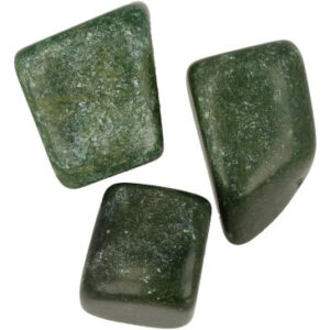 Verdiet Trommelstenen -  Afrikaanse Jade (3 stuks)